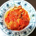 ゴロみかん's cooksnap of when they made 【使いきり】チキンとトマト缶の煮込み.