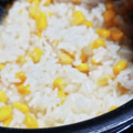 fm04's cooksnap of when they made とうもろこしご飯.