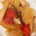 riboribo's cooksnap of when they made 豚バラと薄切り大根の甘辛煮.
