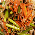 クックK2VSUU☆'s cooksnap of when they made 豚肉とニンニクの芽のオイスターソース炒め.