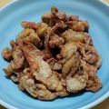yocchi2109's cooksnap of when they made おつまみに！カリカリ鶏皮.