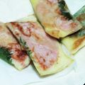 ♡よーよ♡'s cooksnap of when they made 大葉とハムのチーズ春巻き.