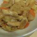 あゆたっくん's cooksnap of when they made 餅入り☆白菜と油揚げの甘辛煮.