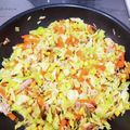 MIU＊ちりこ's cooksnap of when they made 離乳食完了期✨キャベツとコーンの温サラダ.