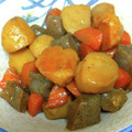 え～み～'s cooksnap of when they made 【常備菜】節約☆里芋と人参と蒟蒻の煮物.