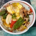 マユピ's cooksnap of when they made 豚肉とレンコン・ピーマンのオイスター炒め.