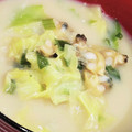 ゆ→ちむ❦180SX's cooksnap of when they made きのこと白菜のはるさめ豆乳スープ.