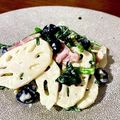 L0TUSR00TS's cooksnap of when they made レンコン＆ほうれん草＆黒豆のサラダ♪.
