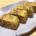 ku1706's cooksnap of when they made 海苔の佃煮ともずくの卵焼き＊.