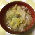 クック6YDVMR☆'s cooksnap of when they made 白菜と豚肉のみぞれ煮.