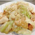 クリちゃん0309's cooksnap of when they made 簡単ヘルシー☆鶏むねのキャベツ炒め.