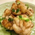 はちぞうさん's cooksnap of when they made パリっとトロっと白子の醤油バターソテー.