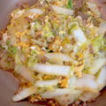 ぱんだcoぱんだ's cooksnap of when they made とろ～り卵で懐かしい味♪白菜挽肉炒め.
