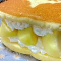 クックM6DK2O☆'s cooksnap of when they made 蒸しパンde ヨーグルトフルーツサンド.