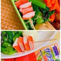 へい♡ゆー♡'s cooksnap of when they made お弁当隙間に☆カニカマ串刺し☆速攻10秒.