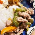 あたむ❤189's cooksnap of when they made ゴーヤのピリ辛肉味噌炒め♡中華風.