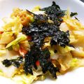takatopiko's cooksnap of when they made ♪　きゃべつ 餅 ♪.