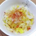 ＊なぁ＊'s cooksnap of when they made ✿白菜だけ❤ごまドレサラダ✿.