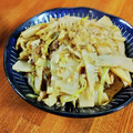 低カロ探検隊's cooksnap of when they made 豚コマ&細切りタケノコのネギ塩レモン炒め.