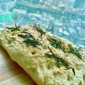 Momo_tmc's cooksnap of when they made イタリアンレストラン直伝＊フォカッチャ.