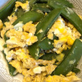 miyukosan's cooksnap of when they made 絹さやのたまごとじ.