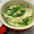 ☆さぶ☆☆'s cooksnap of when they made ほっこり♪にらたま春雨生姜スープ.