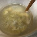 葉月優希's cooksnap of when they made (超簡単)しらすと玉子の味噌汁(スープ).