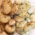 クック5CIXCP☆'s cooksnap of when they made 里いものカリカリのり塩味♡.