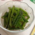 ごまかーちゃん's cooksnap of when they made アスパラの胡麻和え.
