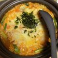 マールマル's cooksnap of when they made キムチ残り汁 de おじや.