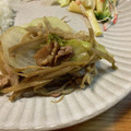 よーこ。☆'s cooksnap of when they made 豚こまと白菜のすき焼き風炒め.