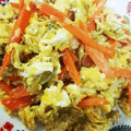 abcdefghｉｊ's cooksnap of when they made にんじんとじゃこの卵炒め.