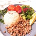 キャンディー86's cooksnap of when they made アジアなラープ風炒めご飯.