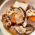 snip's cooksnap of when they made 豚こまで簡単！レンコンと厚揚げの煮物.