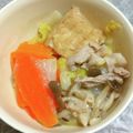 ぐーたら子☆'s cooksnap of when they made 豚こま肉と白菜のミルクみそ鍋.