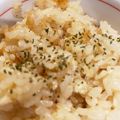 TAIkid's cooksnap of when they made 炊き込みガーリックライス.