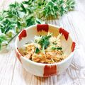 Satoco❋'s cooksnap of when they made 鶏と貝割れの明太マヨ和え.
