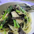 えみんちゅ＊'s cooksnap of when they made きくらげ入りペペロンチーノ.