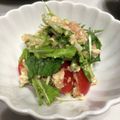 ちーろ５'s cooksnap of when they made 水菜とお豆腐のツナマヨサラダ.