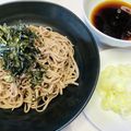 azbjbn's cooksnap of when they made そば湯も美味しい十割そばのざる蕎麦.
