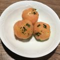 Yokchina's cooksnap of when they made スモークサーモンの手まりポテト.