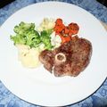 ladyoscar's cooksnap of when they made ラムランプステーキのおいしい焼き方.