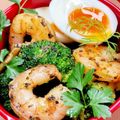 serafin's cooksnap of when they made エビとブロッコリのバジルソテー、10分で.