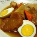せがわたつゆみ's cooksnap of when they made 破竹と玉子の煮物.