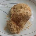 pukukoko's cooksnap of when they made 冷凍餅で✿美味しいきなこもち♡.