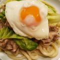 りこはるまこママ's cooksnap of when they made 簡単！茹でうどんＤＥつるつる焼きうどん♪.