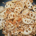 プルンバゴ's cooksnap of when they made ＊れんこんとしょうが、ひき肉のきんぴら＊.