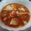 初レポまにあ's cooksnap of when they made レンジで簡単！キムチチゲスープ！.