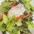 みなと食堂's cooksnap of when they made サニーレタスのサラダ〜温玉乗せ.