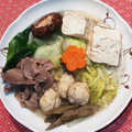 プルンバゴ's cooksnap of when they made 鴨鍋　長ネギと牛蒡でシンプルに.